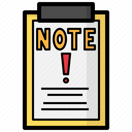 Note, education, file, paper, document, essay icon - Download on Iconfinder
