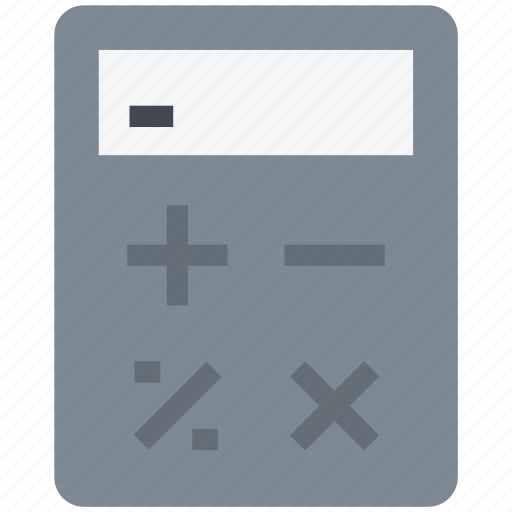 Education, calculation, calculator, math, counting icon - Download on Iconfinder
