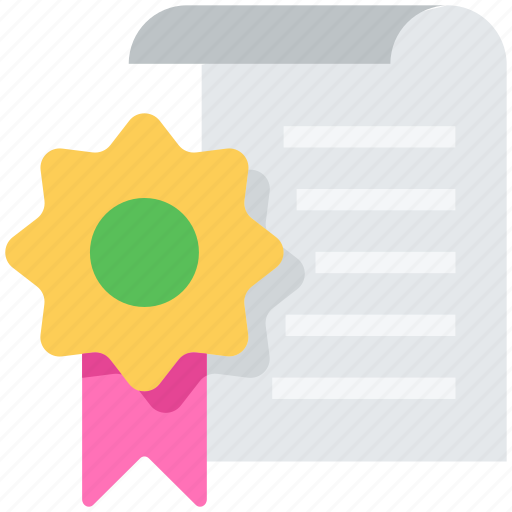Education, certificate, diploma, university, award, degree icon - Download on Iconfinder
