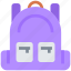 education, bag, backpack, school, study 