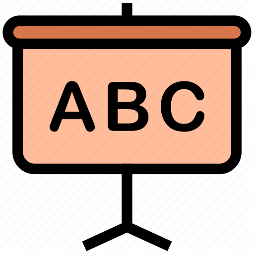 Education, abc, black board, class, school icon - Download on Iconfinder