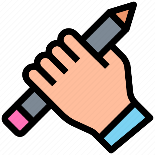 Education, pencil, hand, write icon - Download on Iconfinder