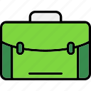 briefcase, business, portfolio, suitcase