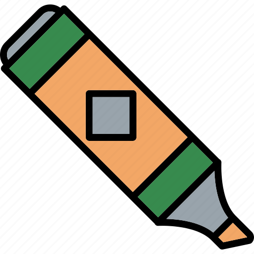 Felt, highlighter, marker, pen icon - Download on Iconfinder