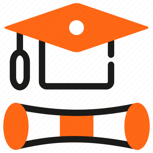 Graduate, graduation, cap, education, study, school, science icon - Download on Iconfinder