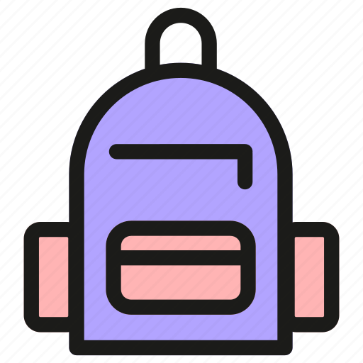 Backpack, bag, briefcase, suitcase, education, learning, study icon - Download on Iconfinder