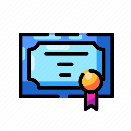Certificate, diploma, badge, certification, education icon - Download on Iconfinder