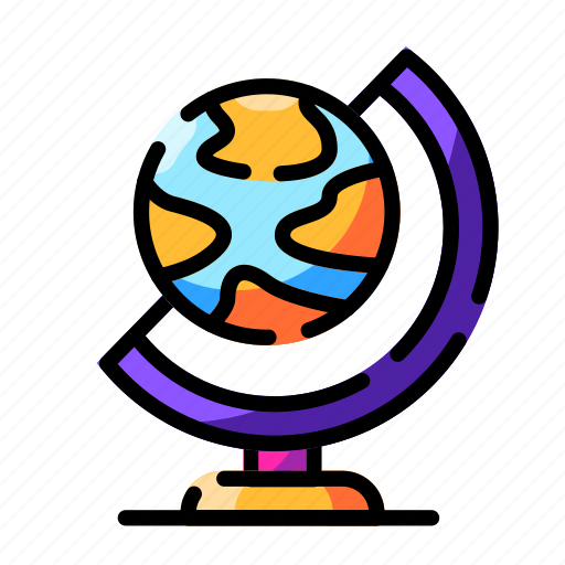 Globe, global, planet, world, earth, geography, education icon - Download on Iconfinder