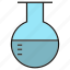 flask, fluid, lab, liquid, tube 