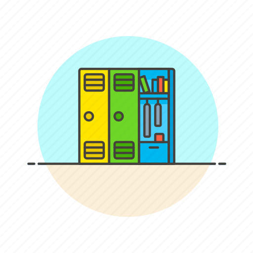 Education, locker, knowledge, learn, school, science, study icon - Download on Iconfinder