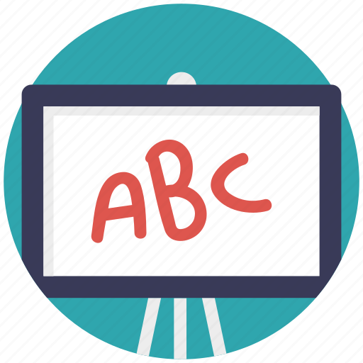 Education, kindergarten, nursery school, school, whiteboard icon - Download on Iconfinder