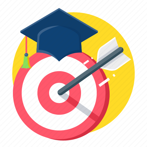 Achievment, aim, ambition, archery, education, graduation, study icon - Download on Iconfinder