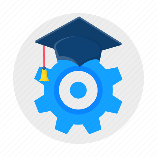 Education, graduation, grear, settings icon - Download on Iconfinder