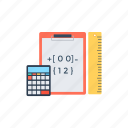 accounting and numbers, calculating mathematics, calculations, statistics, testing and measurements.