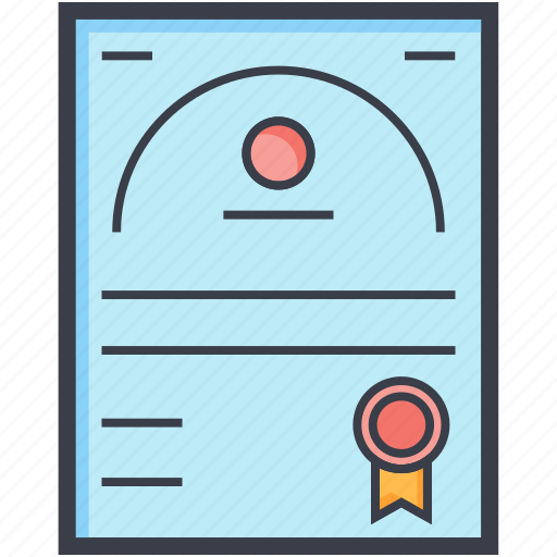 Achievement, certificate, certification, degree, diploma icon - Download on Iconfinder