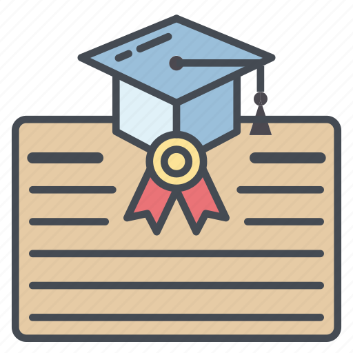 Award, certificate, certification, degree, diploma, graduate icon icon - Download on Iconfinder