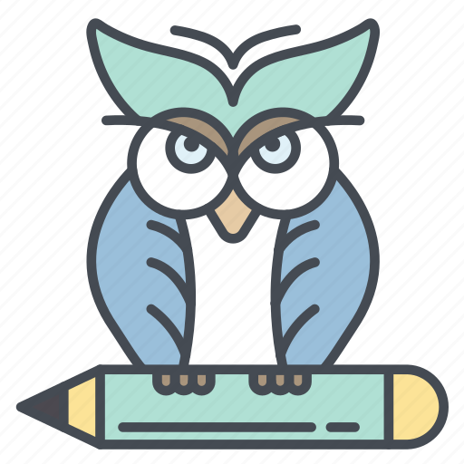 Education, knowledge, learning, owl, science, wisdom icon icon - Download on Iconfinder
