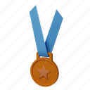 medal, reward, trophy, achievement, win, champion, badge, prize, star