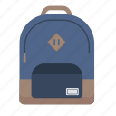 back, backpack, bag, edcuation, pack, school