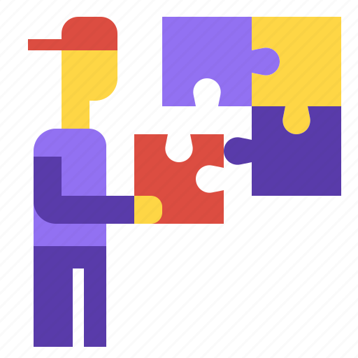 Background, business, jigsaw, piece, puzzle icon - Download on Iconfinder