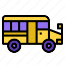 bus, school, transport, transportation