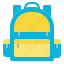 backpack, bag, camping, school, travel 
