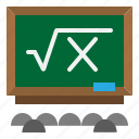black, blackboard, board, education, math 