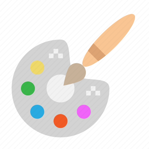 Art, color, paint, paintbrush, palette icon - Download on Iconfinder