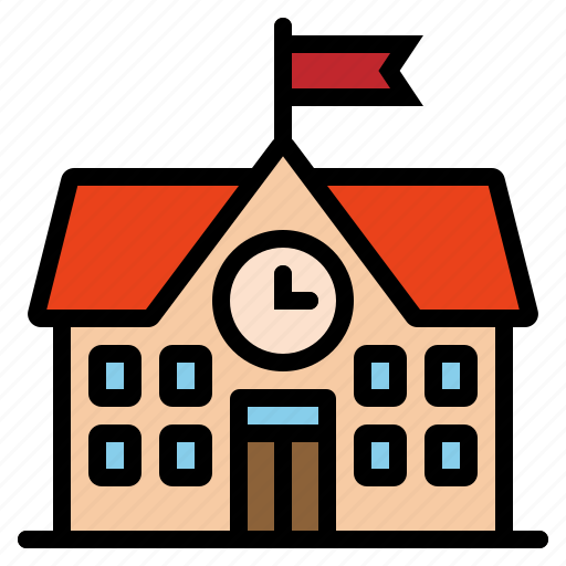 Building, college, education, institute, school icon - Download on Iconfinder