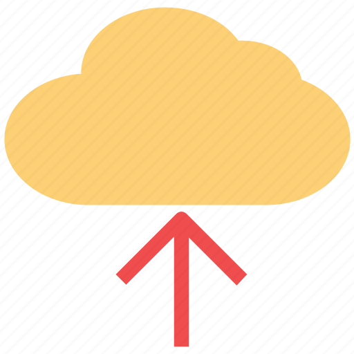 Cloud, computing cloud, storage cloud, up arrow, uploading cloud icon - Download on Iconfinder