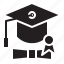 certificate, college, diploma, education, graduation, student 