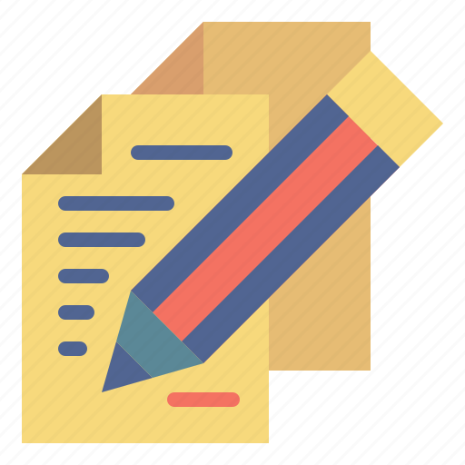 Data, document, draw, edit, paper, pencil, writing icon - Download on Iconfinder