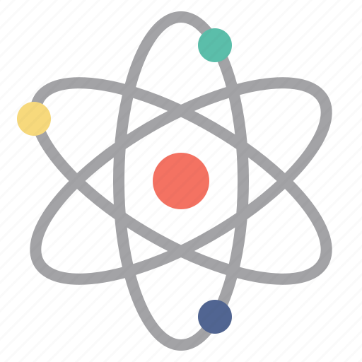 Atom, chemistry, electron, nuclear, physics, science icon - Download on Iconfinder