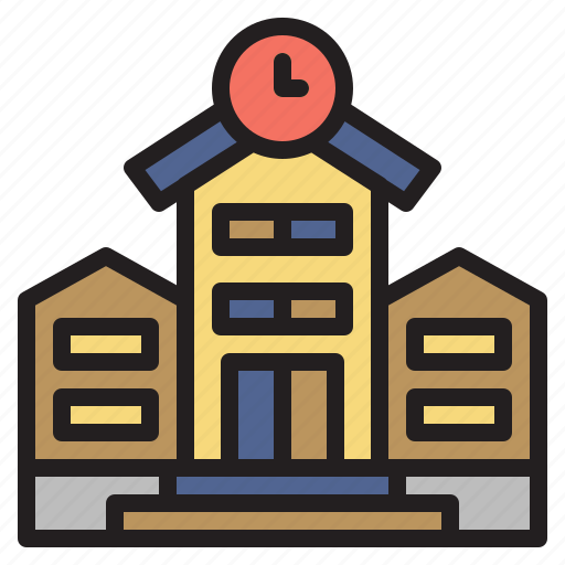 Building, classroom, college, school, university icon - Download on Iconfinder