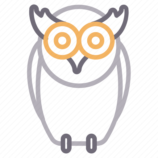 Animal, bird, education, owl, study icon - Download on Iconfinder