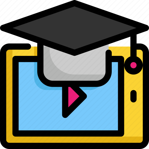 Education, elearning, learning, school, student, study, tablet icon - Download on Iconfinder