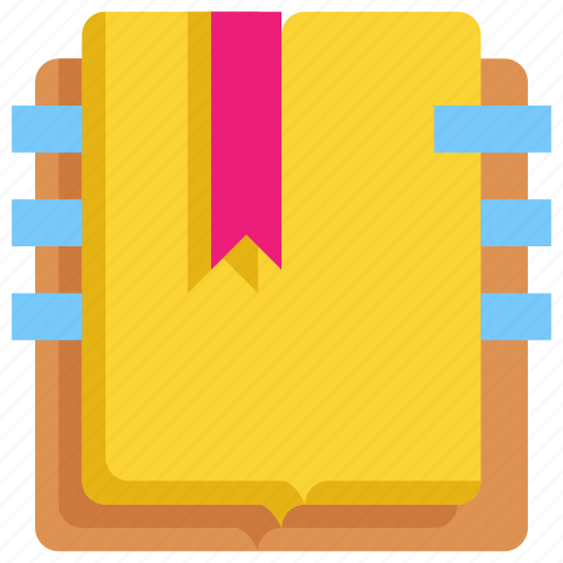 Book, bookmark, education, learning, school, study icon - Download on Iconfinder