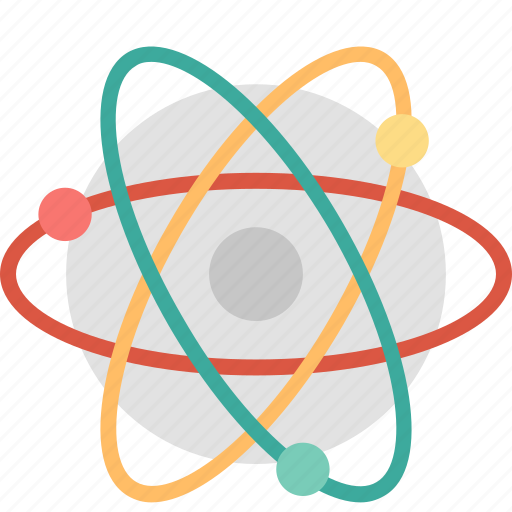 Physics, atom, education, electron, learning, science, study icon - Download on Iconfinder