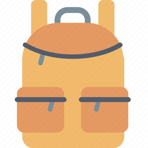 Schoolbag, backpack, bag, education, learning, rucksack, school icon - Download on Iconfinder