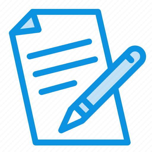 Education, file, pen, pencil icon - Download on Iconfinder