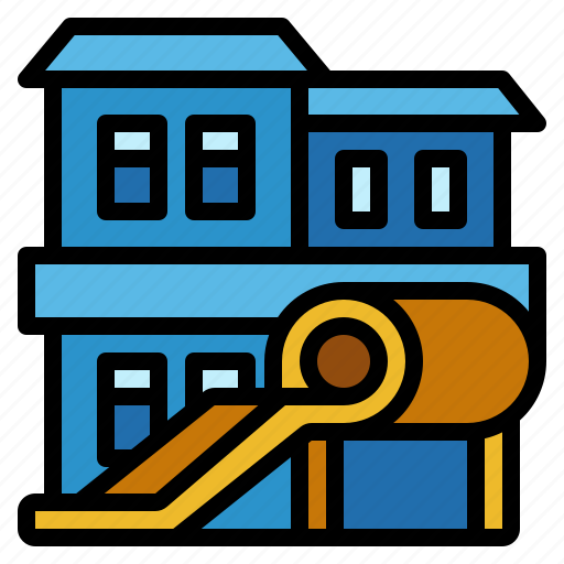 Academy, building, education, preschool, school icon - Download on Iconfinder