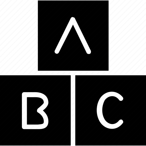 Abc, alphabet, education, font, letter, podium, study icon - Download on Iconfinder