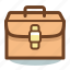 bag, briefcase, portfolio, suitcase 