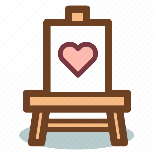 Art, canvas, easel, painting icon - Download on Iconfinder