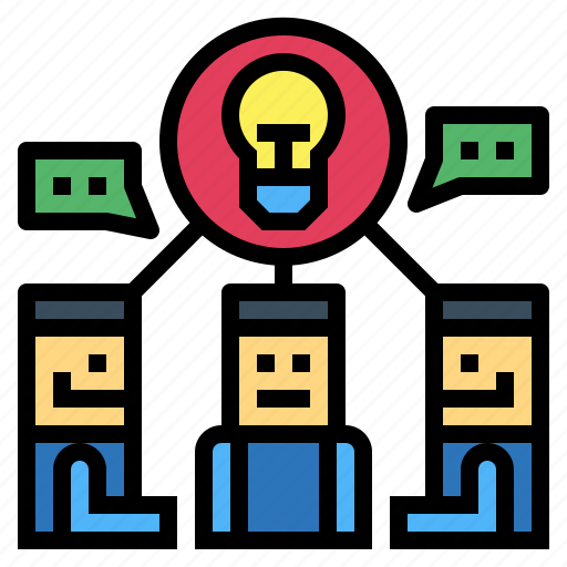 Brainstorming, idea, teams, working icon - Download on Iconfinder