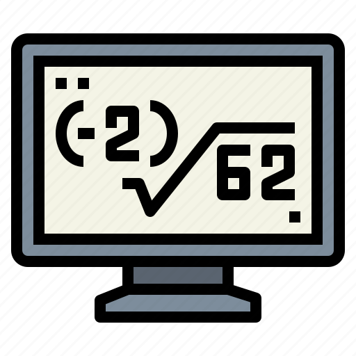 Calculating, computer, education, mathematics icon - Download on Iconfinder