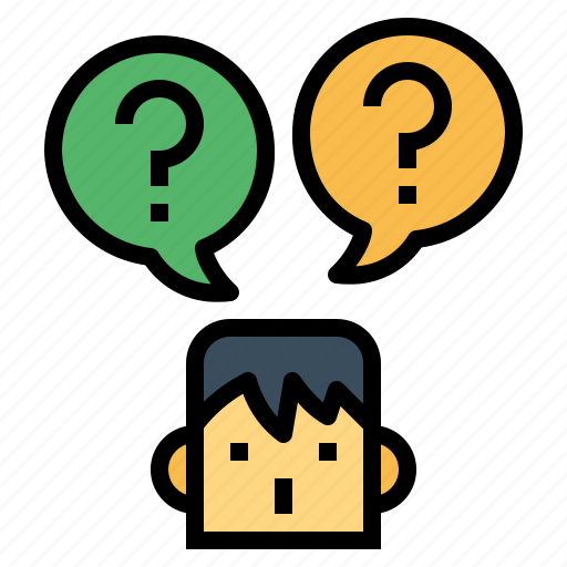 Ask, help, people, question icon - Download on Iconfinder