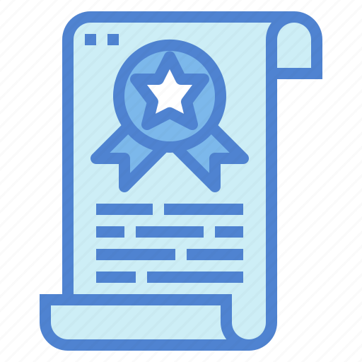 Certificate, degree, diploma, education icon - Download on Iconfinder