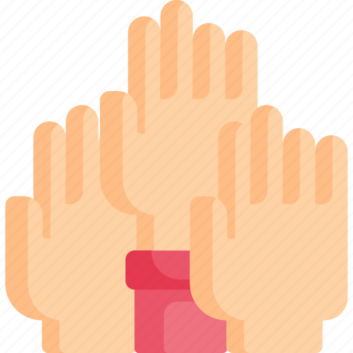 Click, gesture, hand, raise, touch icon - Download on Iconfinder