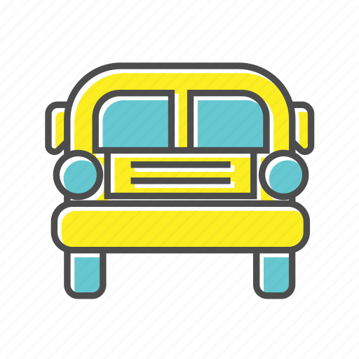 Bus, education, school, student, transport, transportation, vehicle icon - Download on Iconfinder